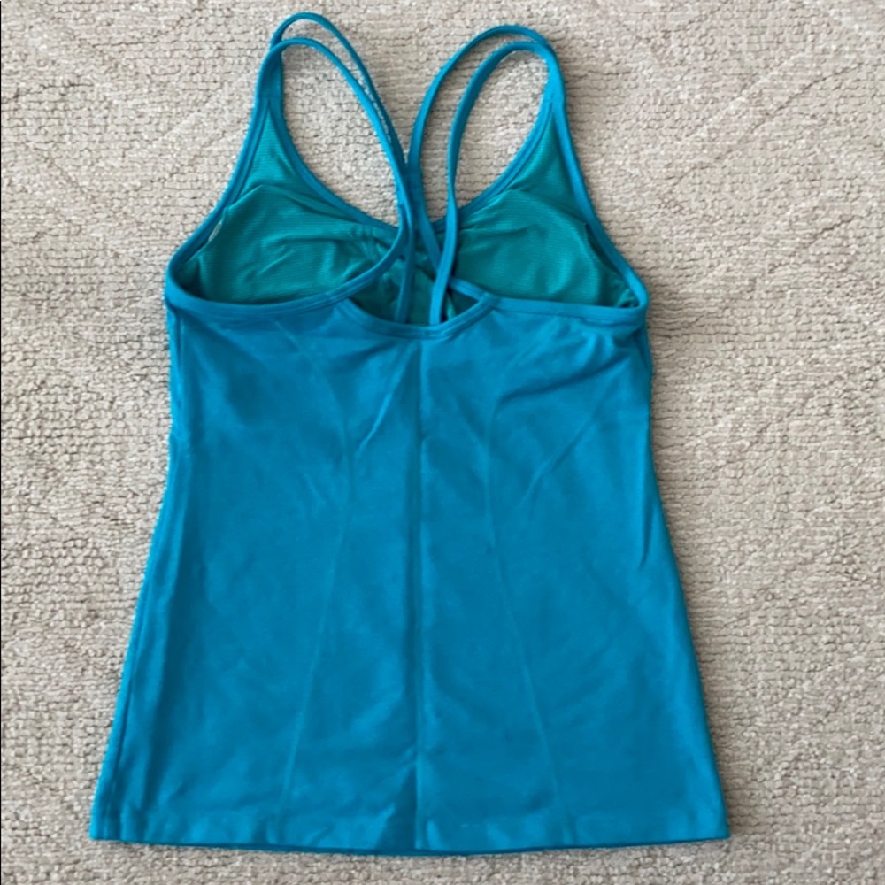 Athleta tank top built in bra SMALL - Picture 4 of 6
